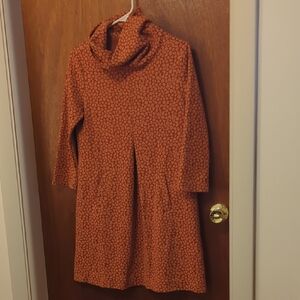 Tyler Boe Vibrant Orange Floral Dress